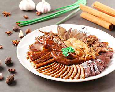 鹵鵝八珍拼盤(pán)